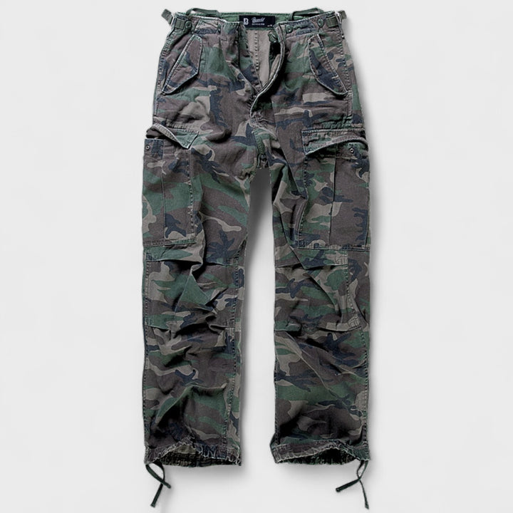 Brandit M65 Vintage Pants woodland - Shop-Tetuan