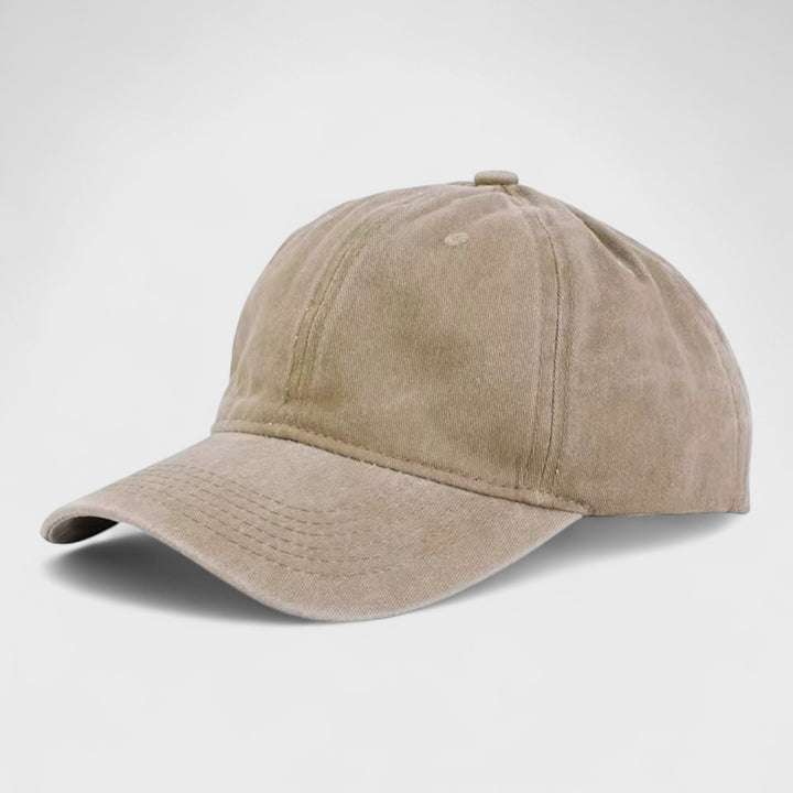 Vintage Washed Baseball Cap khaki - Shop-Tetuan