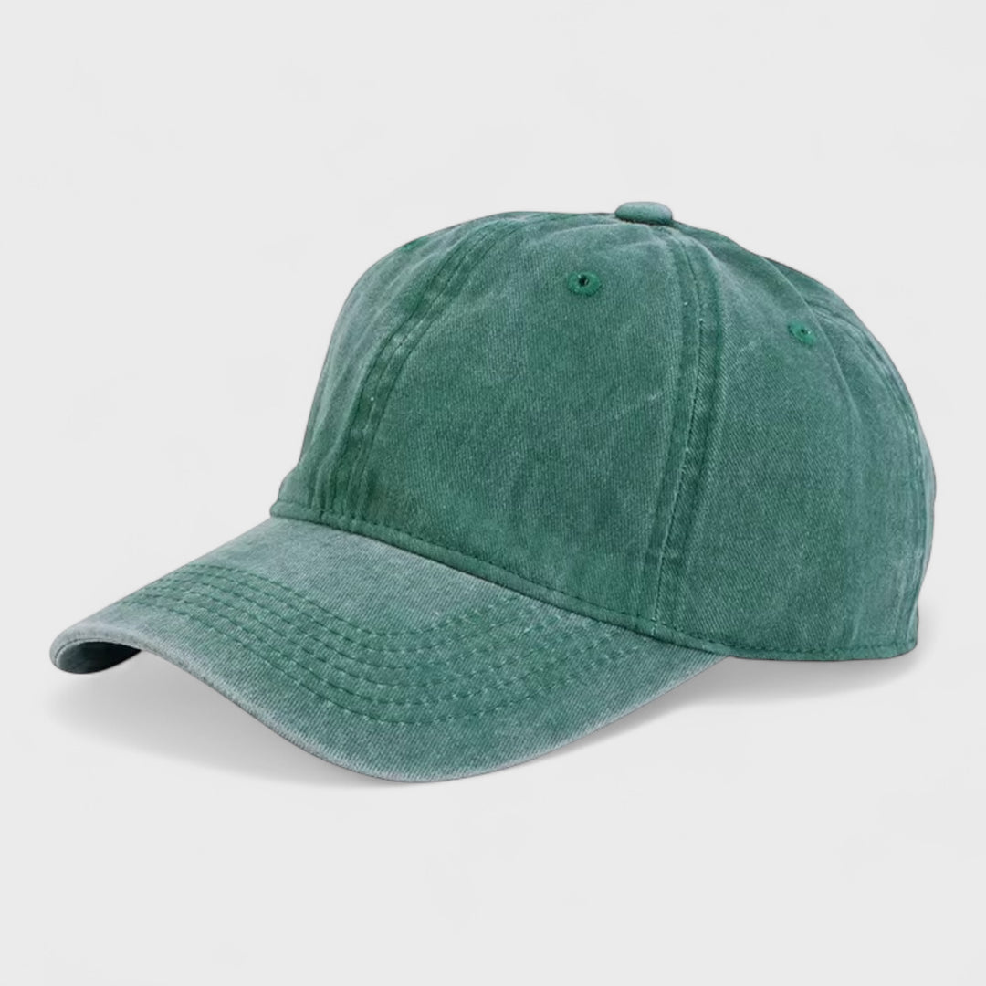 Vintage Washed Baseball Cap green - Shop-Tetuan