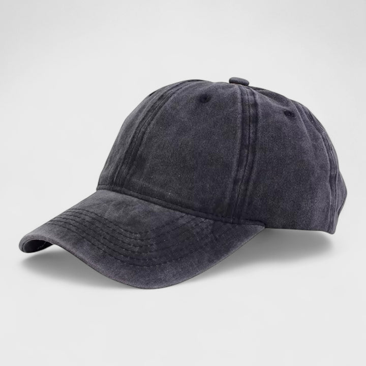Vintage Washed Baseball Cap black - Shop-Tetuan