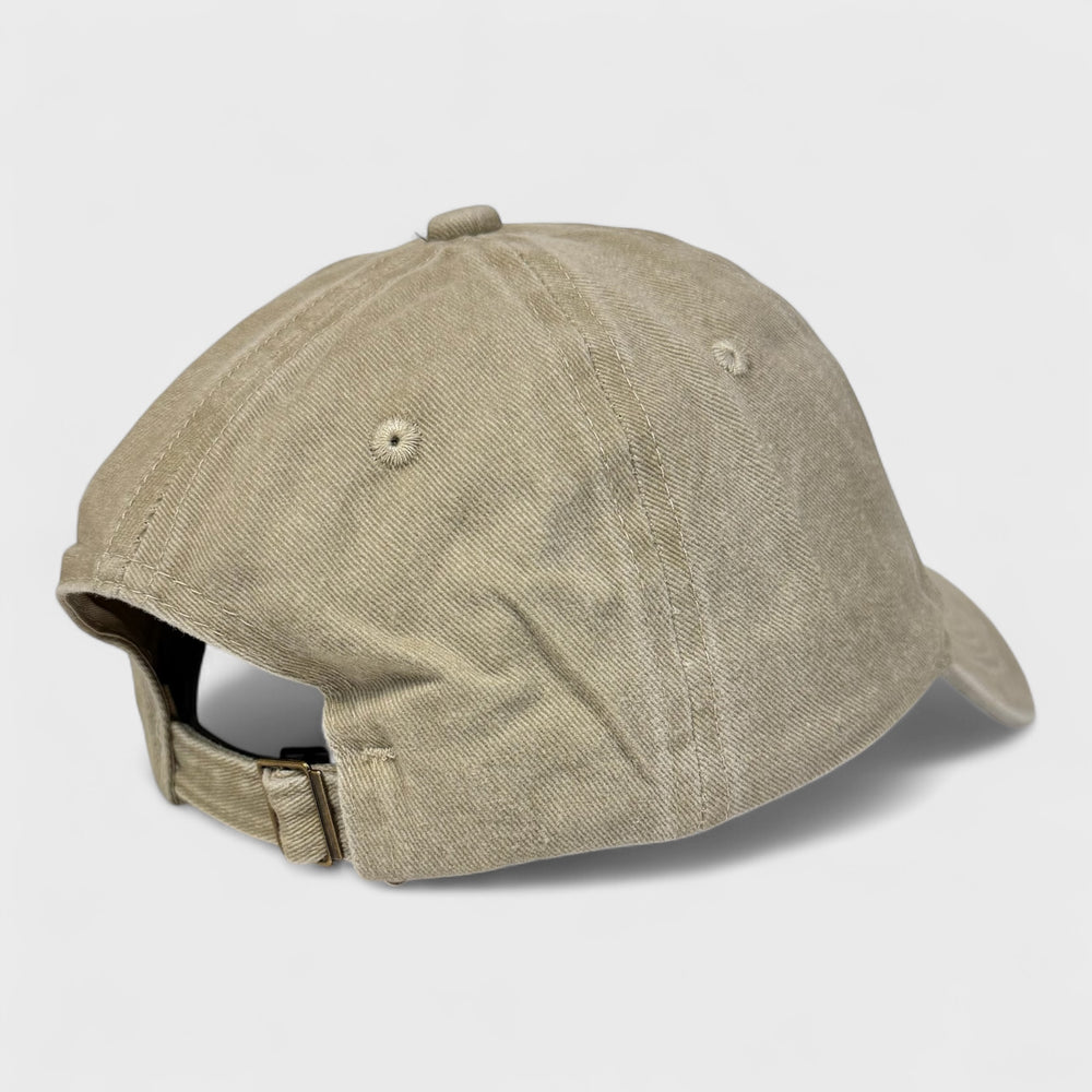 Vintage Washed Baseball Cap khaki - Shop-Tetuan