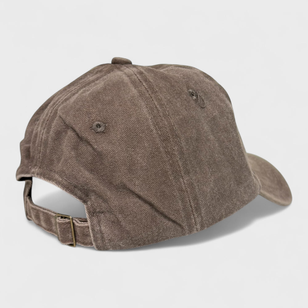 Vintage Washed Baseball Cap brown - Shop-Tetuan