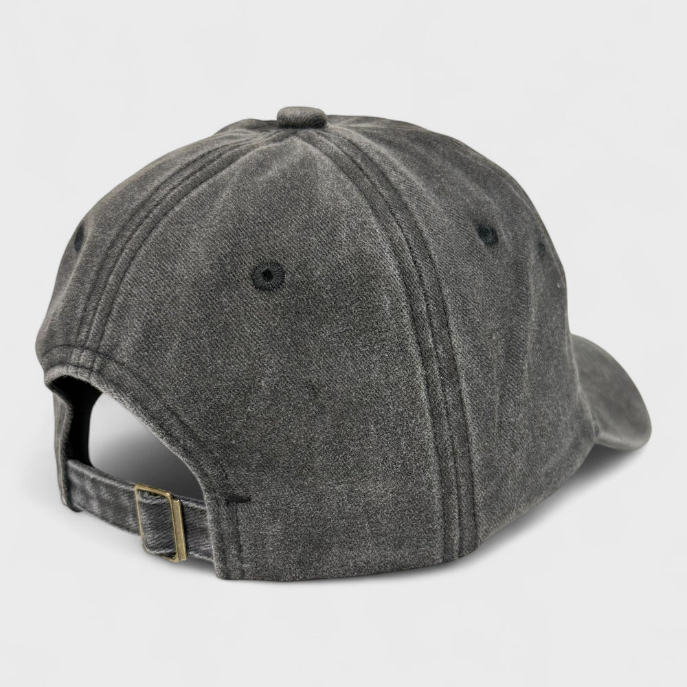 Vintage Washed Baseball Cap black - Shop-Tetuan
