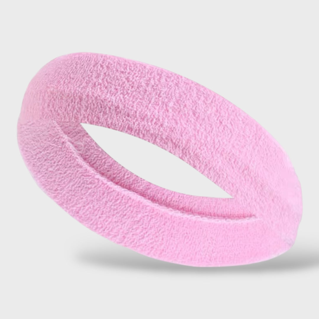 Plain Head Sweatband babypink - Shop-Tetuan