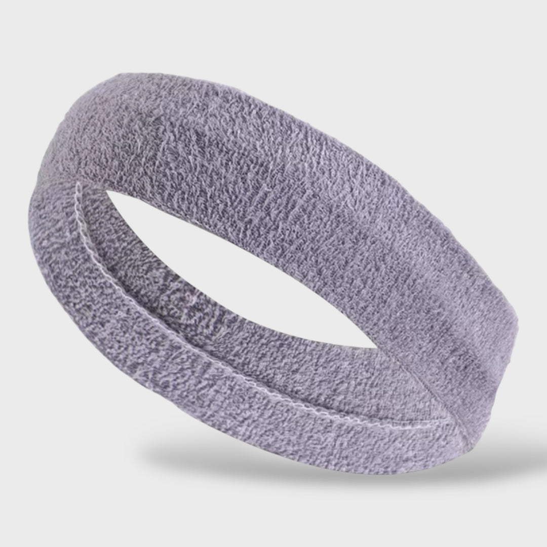 Plain Head Sweatband grey - Shop-Tetuan