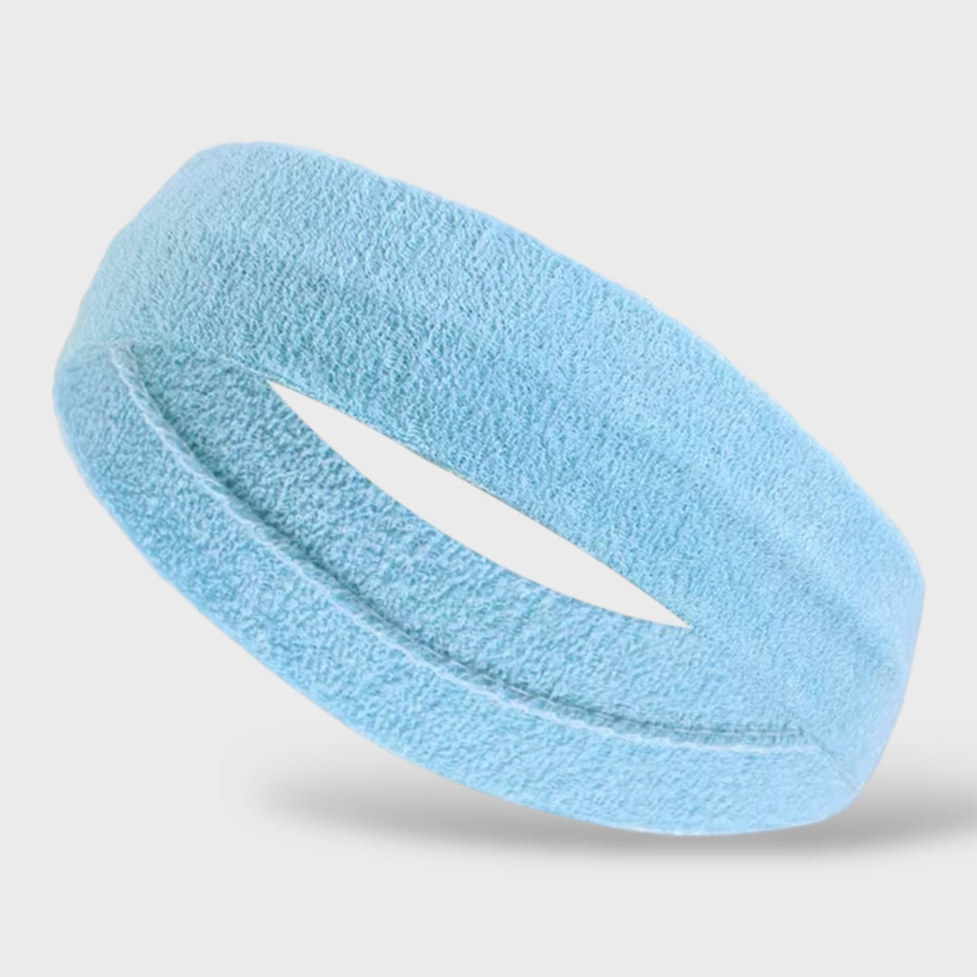 Plain Head Sweatband babyblue - Shop-Tetuan
