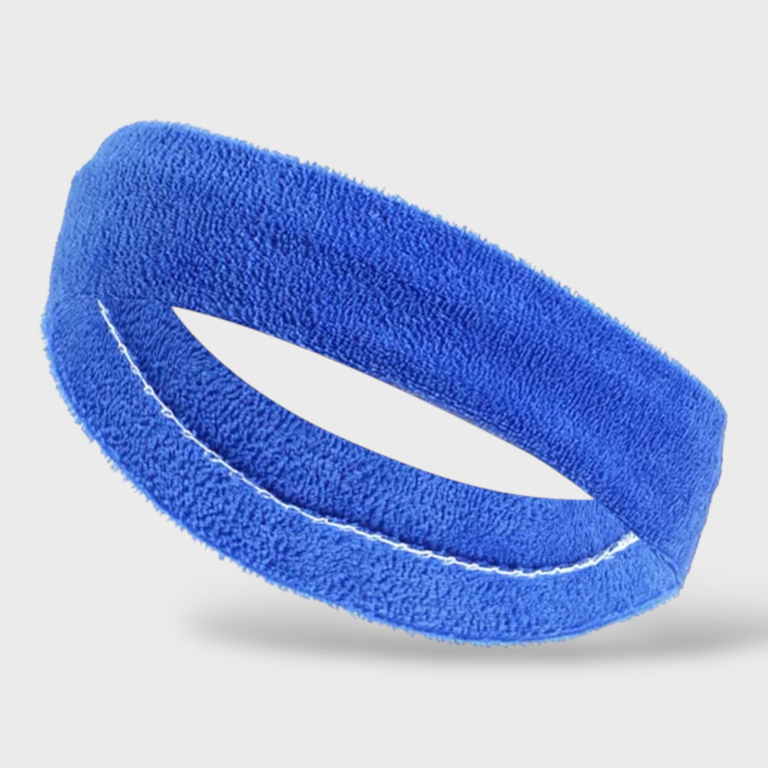 Plain Head Sweatband royal blue - Shop-Tetuan