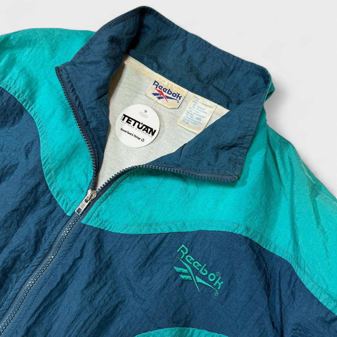 Reebok 90s Vintage Windbreaker turquoise M - Shop-Tetuan