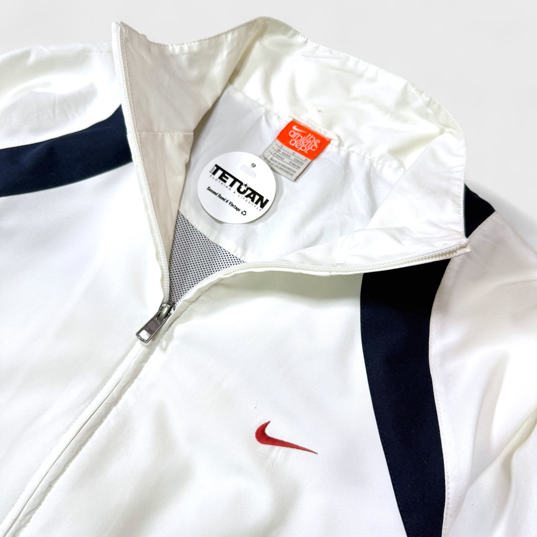 Nike The Athletic Dept ´00 Vintage Trackjacket white/black L - Shop-Tetuan