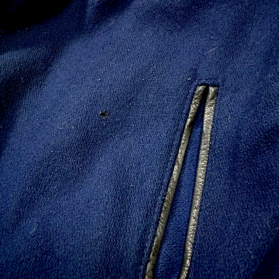 Yamaha Vintage Wool Varsity Jacket navy XL - Shop-Tetuan