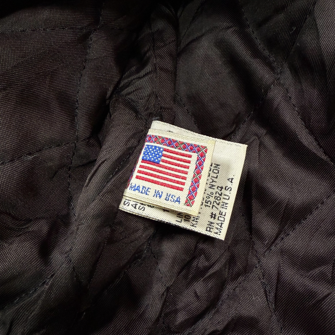 Yamaha Vintage Wool Varsity Jacket navy XL - Shop-Tetuan