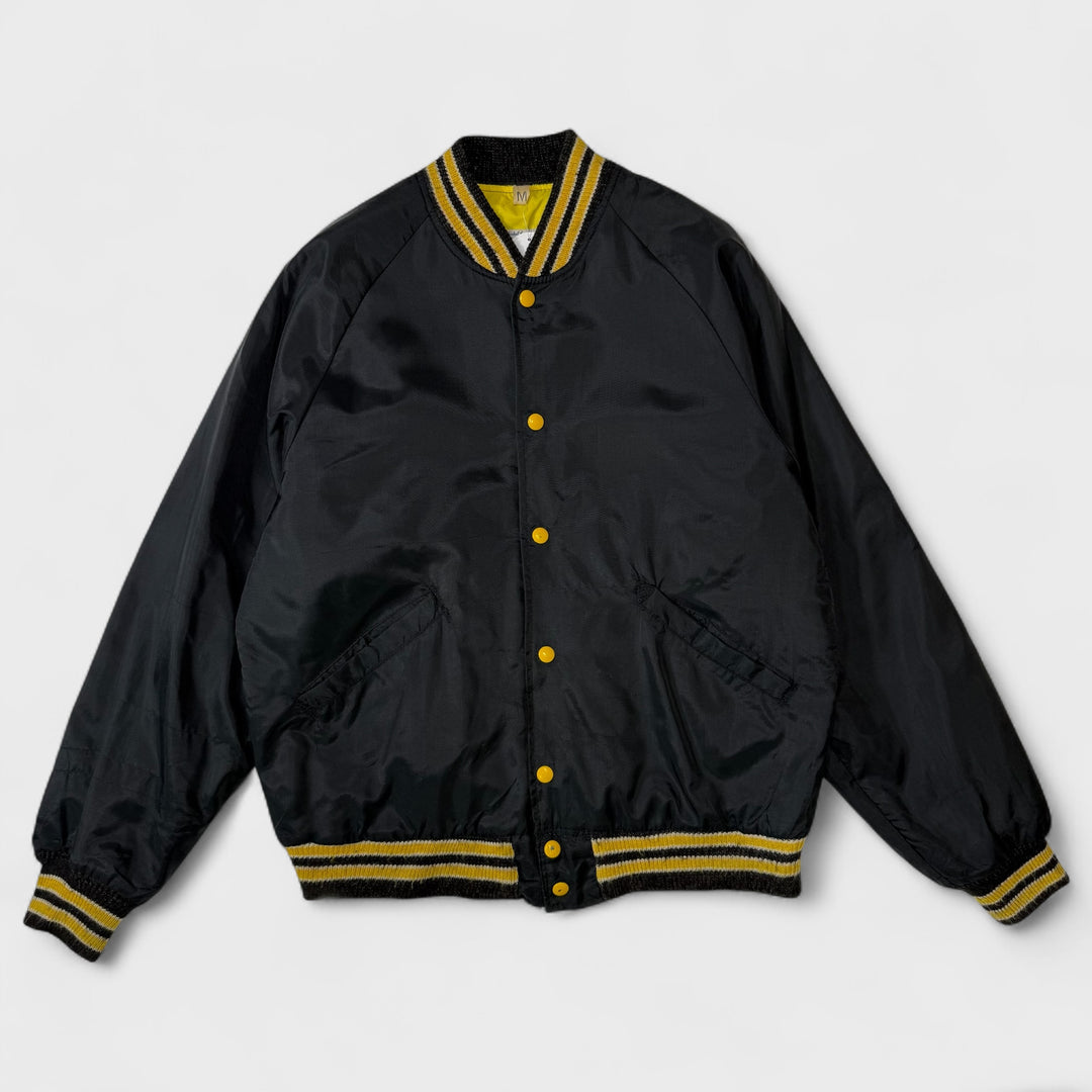 Butwin St. Laurence Cross Country Vintage Baseball jacket black/yellow M - Shop-Tetuan
