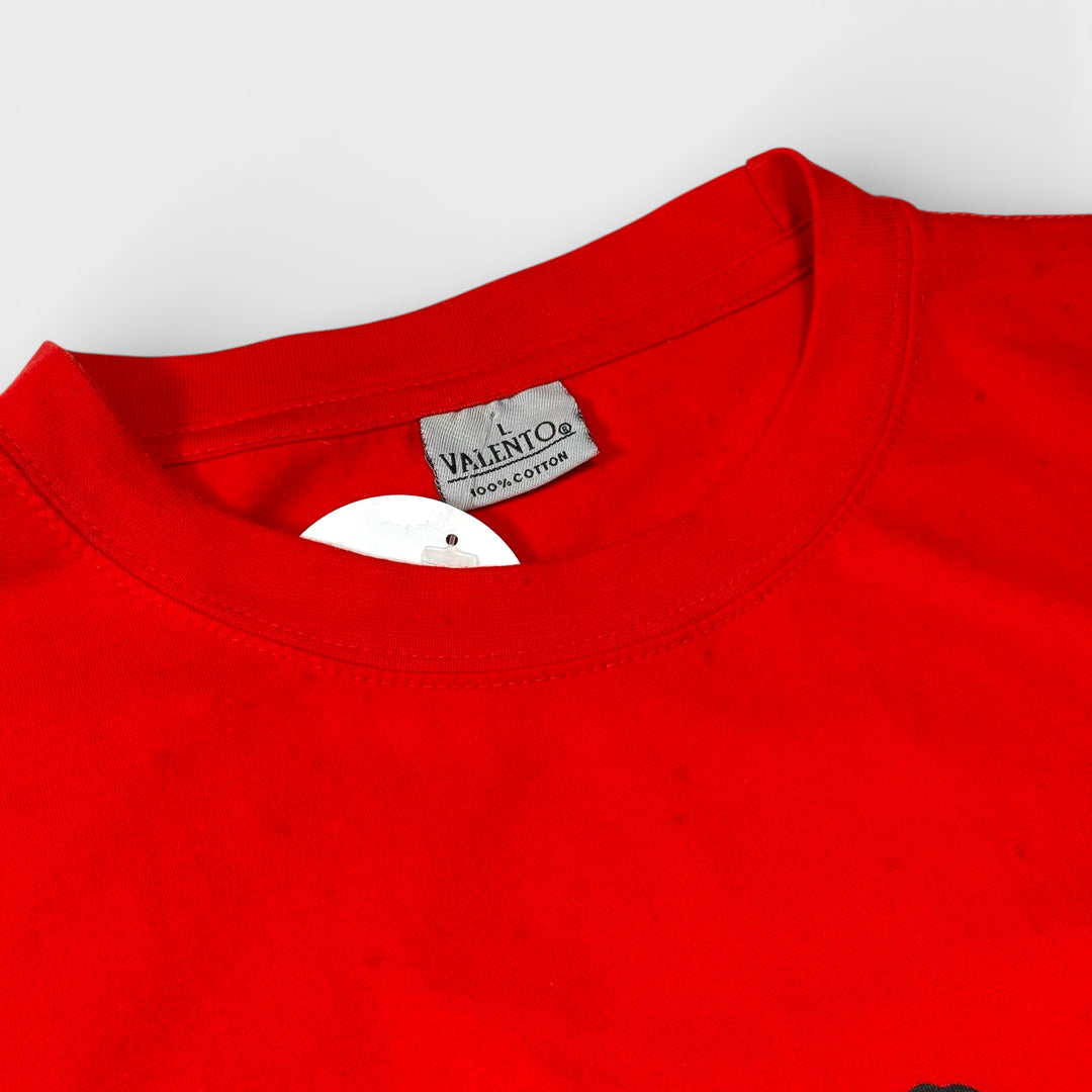 Valento Ser O No Ser C.F. Beniarbeig Football tee red  L - Shop-Tetuan