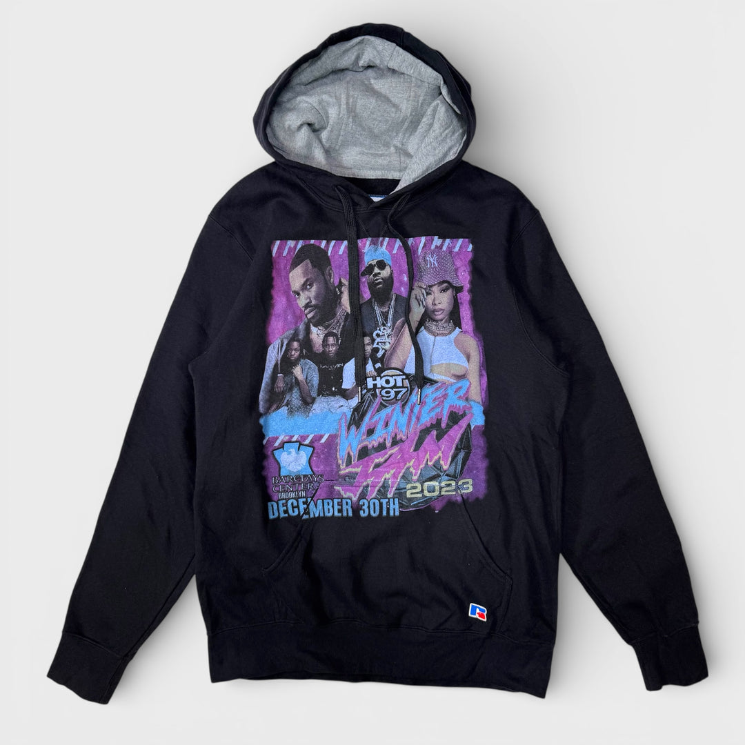 Russell Athletic "Hot 97 Winter Jam 2023" Hoodie black M - Shop-Tetuan