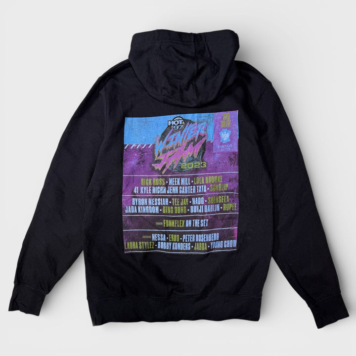 Russell Athletic "Hot 97 Winter Jam 2023" Hoodie black M - Shop-Tetuan