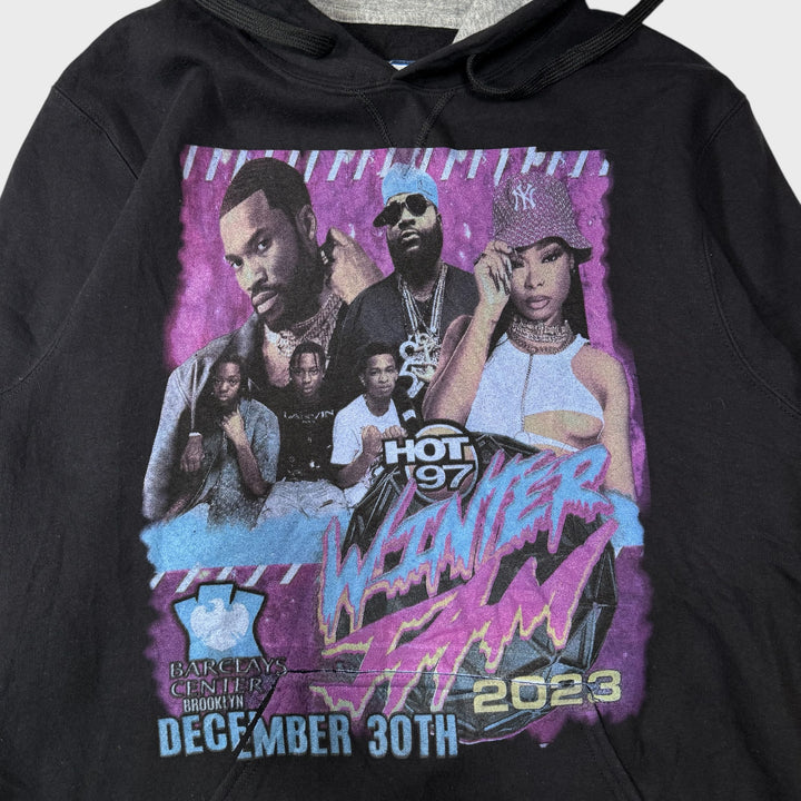 Russell Athletic "Hot 97 Winter Jam 2023" Hoodie black M - Shop-Tetuan