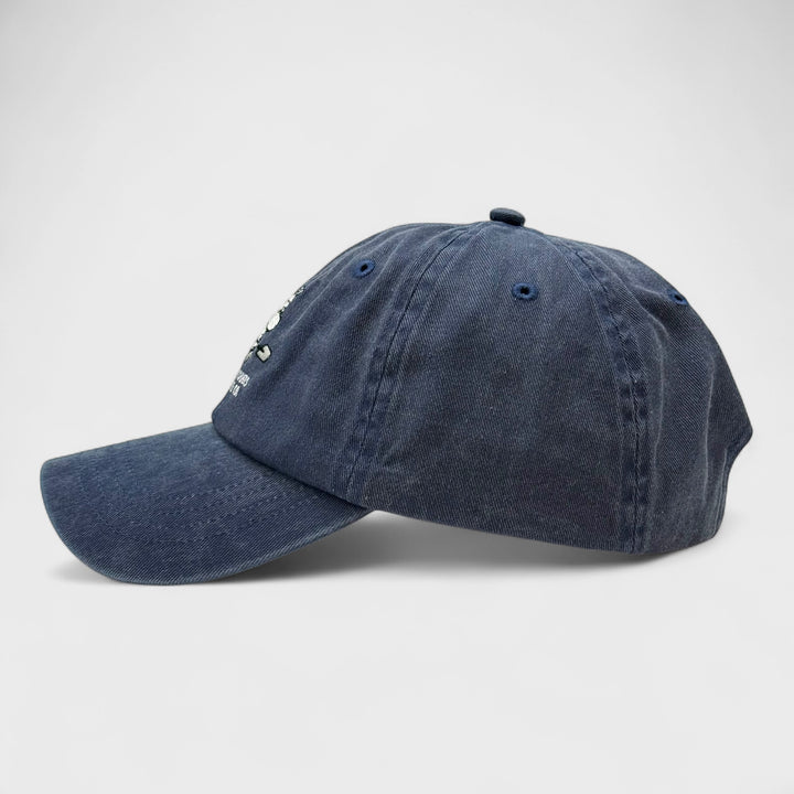 Moomin Muumipeikko lapioi dad cap denim blue