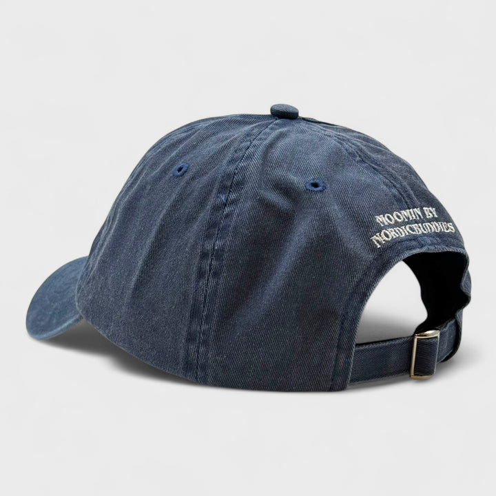 Moomin Muumipeikko lapioi dad cap denim blue