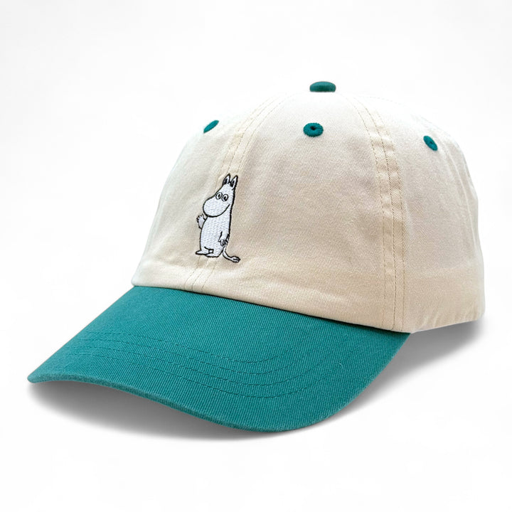 Moomin Muumipeikon Tervehdys dad cap natural/green