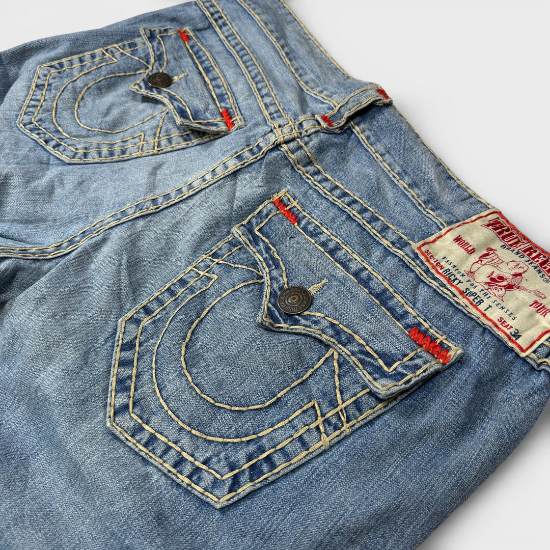 True Religion Ricky Super T Denim 44x30 - Shop-Tetuan