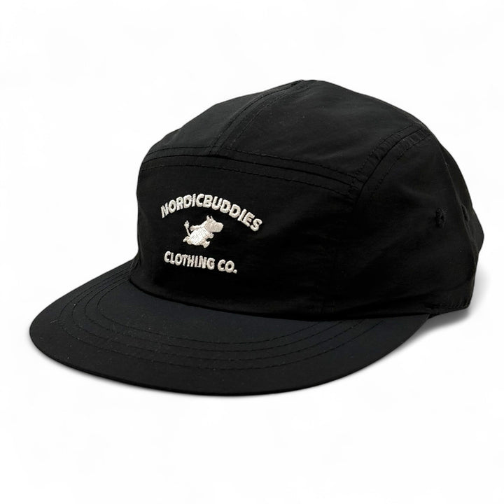 Moomin Muumipeikko Juoksee five panel black