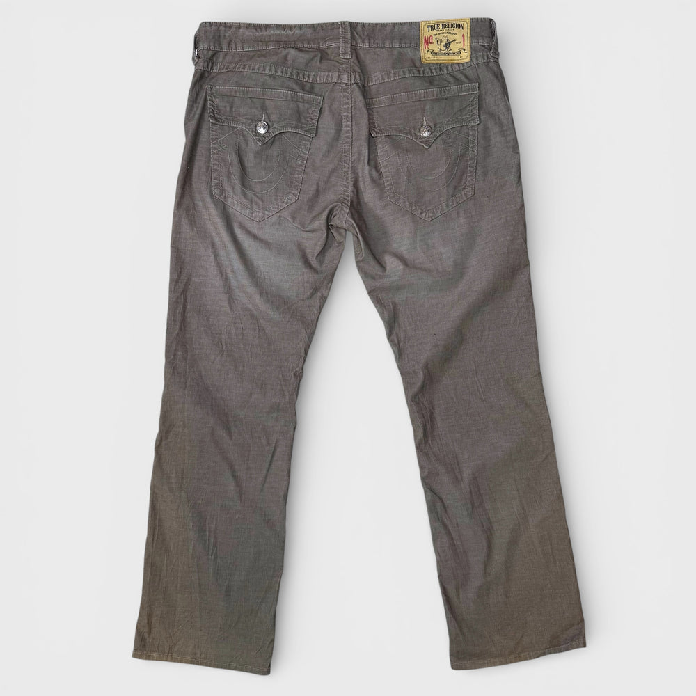 True Religion Ricky Corduroy Pants grey 40 - Shop-Tetuan