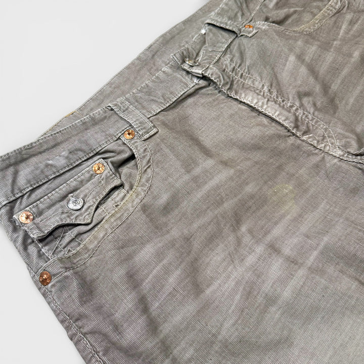 True Religion Ricky Corduroy Pants grey 40 - Shop-Tetuan