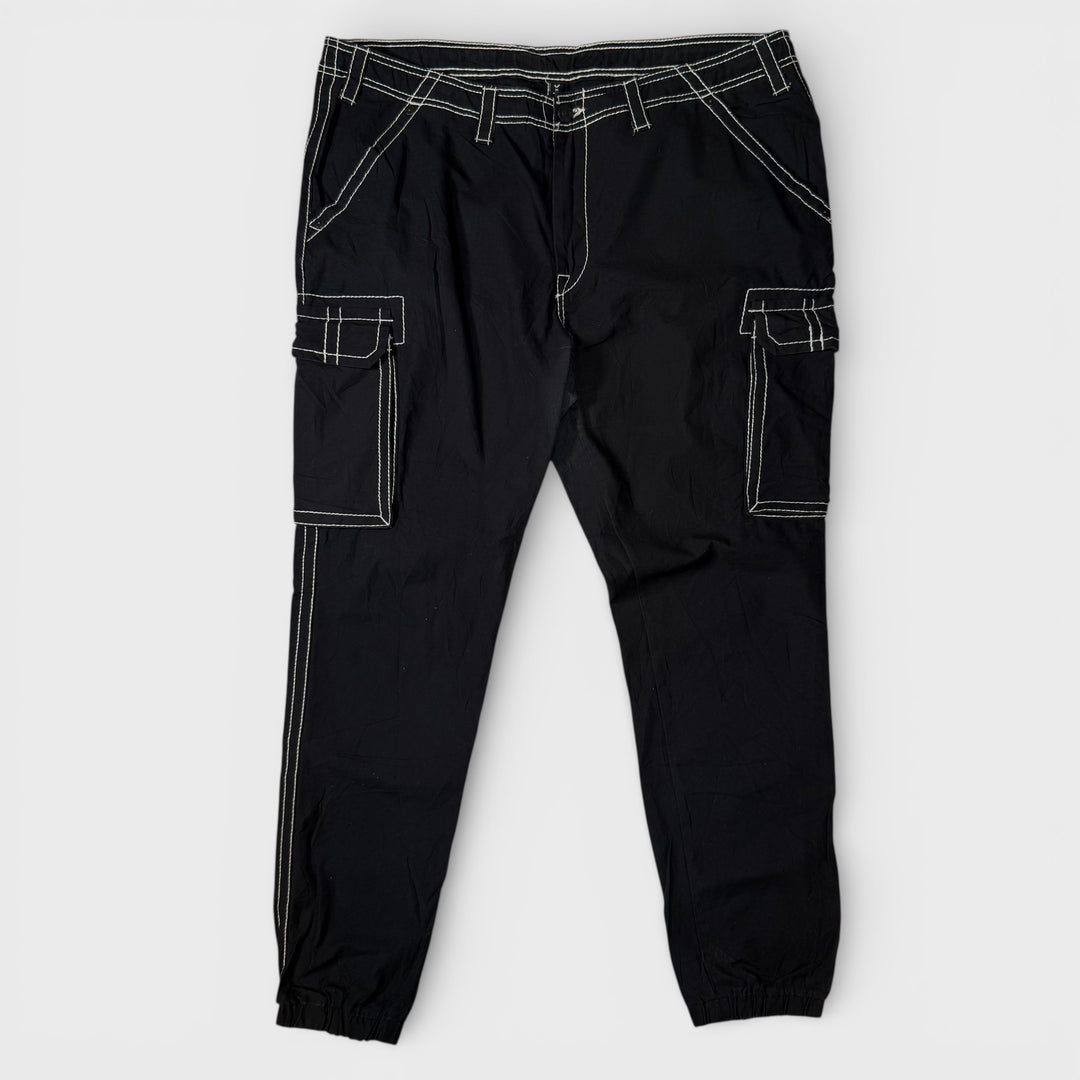 True Religion Cargo Jogger Pants black 38 - Shop-Tetuan