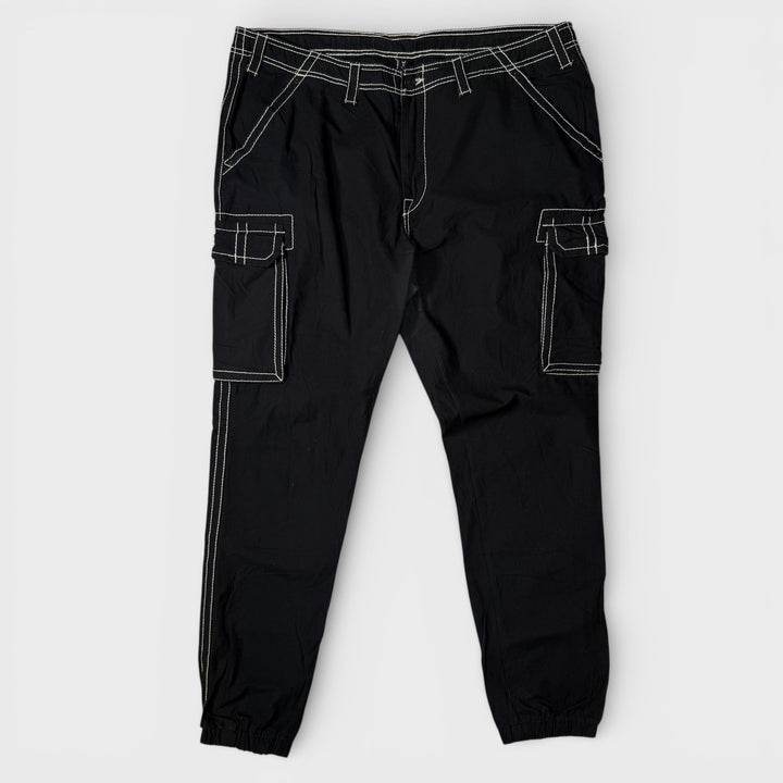 True Religion Cargo Jogger Pants black 38 - Shop-Tetuan