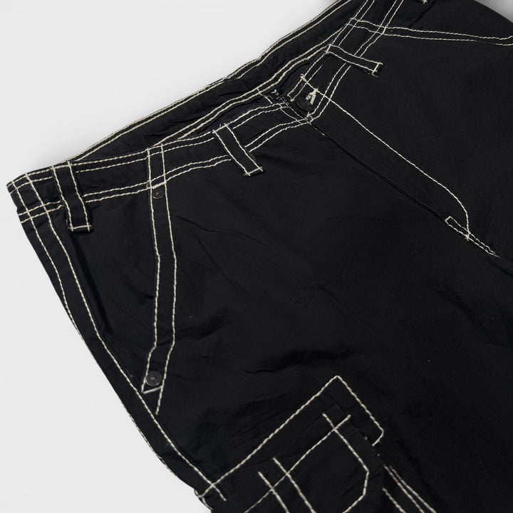 True Religion Cargo Jogger Pants black 38 - Shop-Tetuan