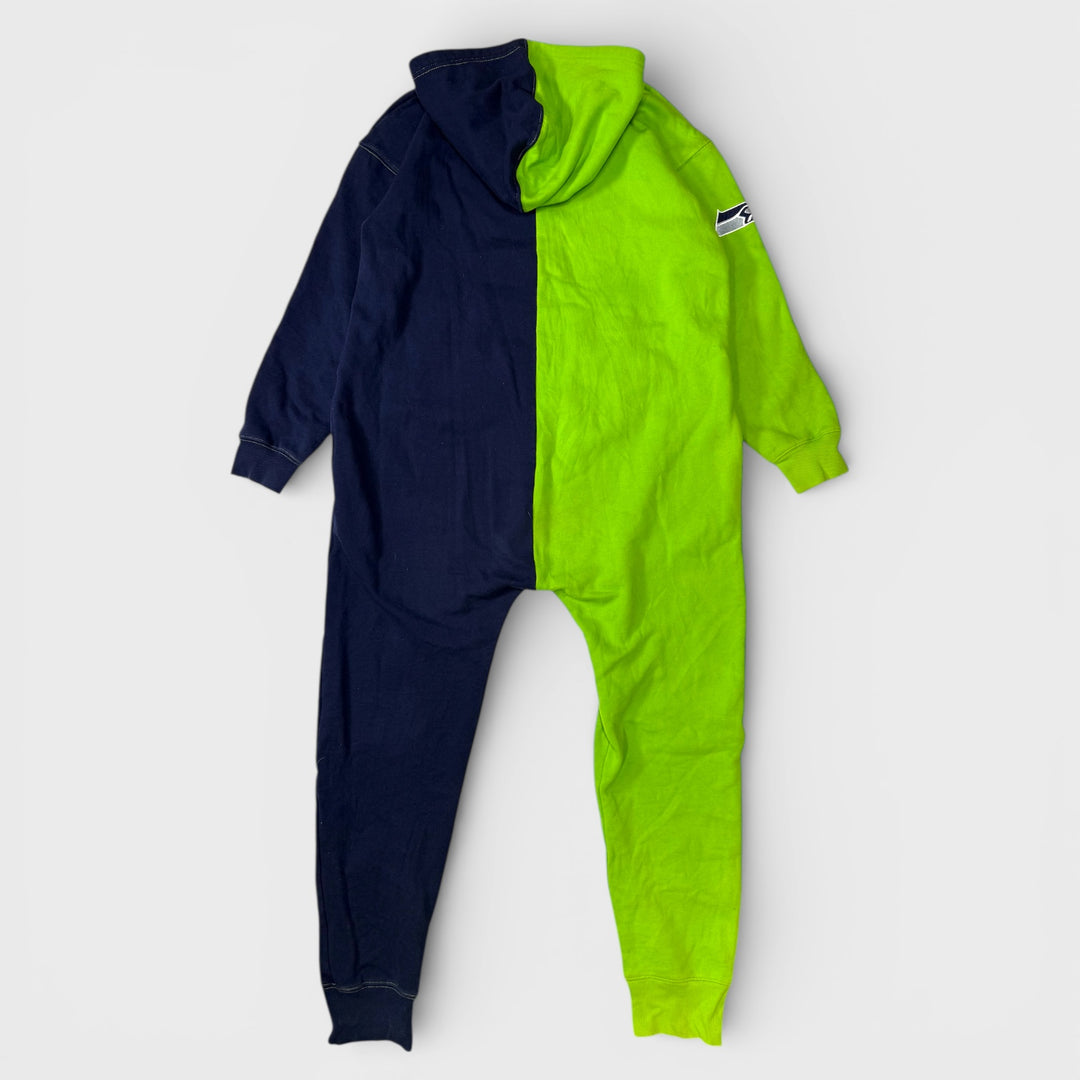 NFL Seattle Seahawks Jumpsuit navy/limegreen S - Shop-Tetuan