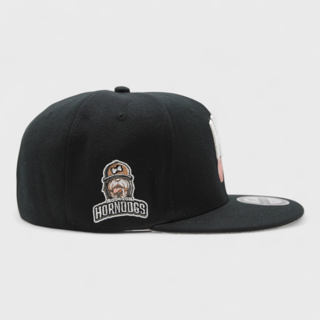 Naughty League Houston Horndogs HD Logo fitted black - Shop-Tetuan
