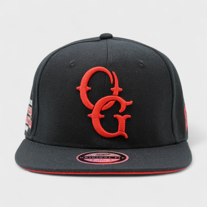 Naughty League South Central Original Gangsters fitted black/red - Shop-Tetuan