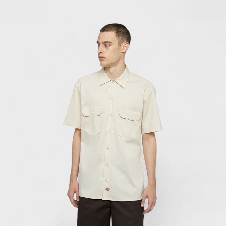 Dickies Short Sleeve Work Shirt wood as