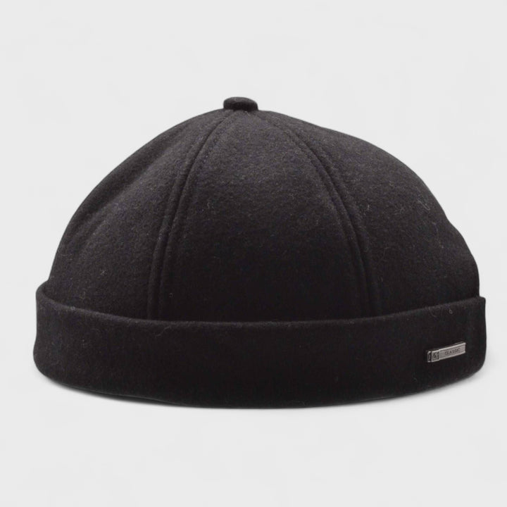 Major Wear Workermen Docker Brimless Padded Cuff Hats black