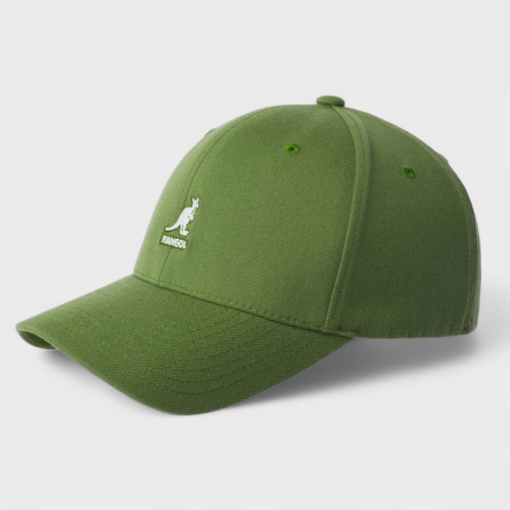 Kangol Wool Flexfit Baseball cap olive