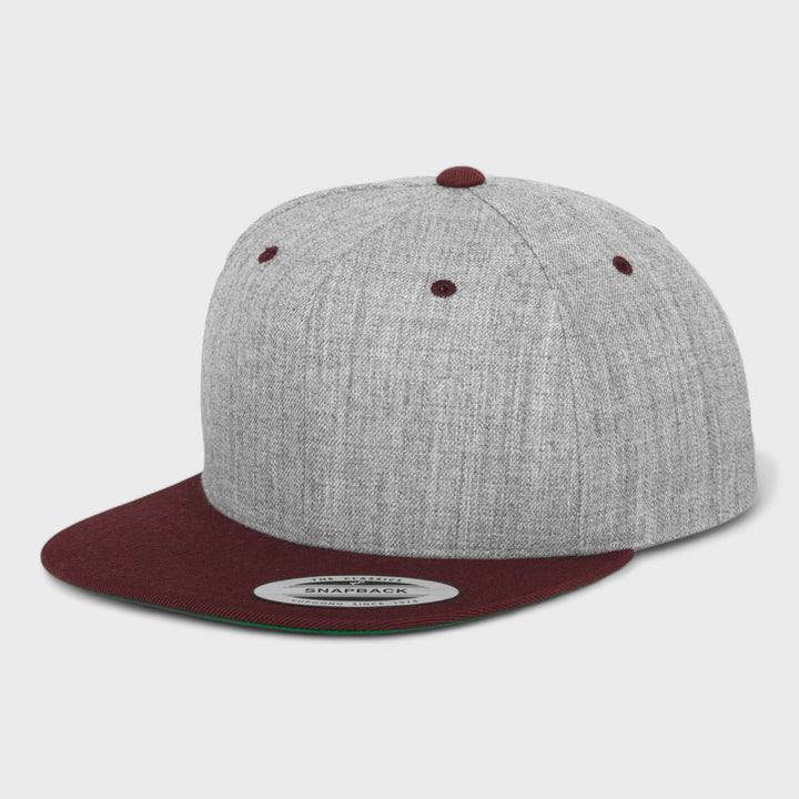 The Classics Yupoong 2-Tone snapback hgy/mar