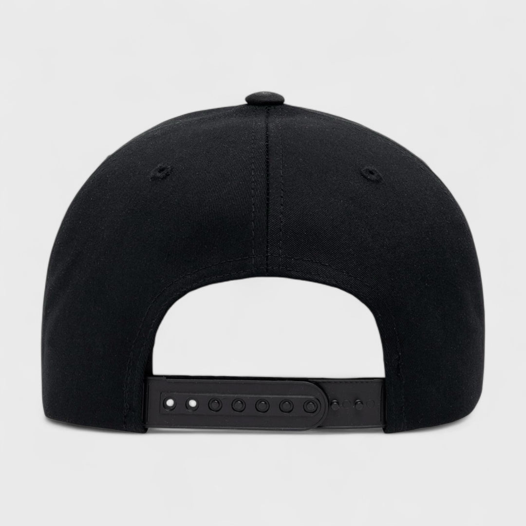 Yupoong Retro Cotton Blend snapback black