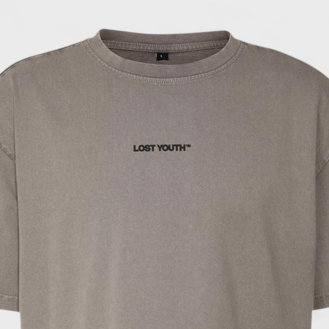 Lost Youth BUTTERFLY V.3 Tee asphalt