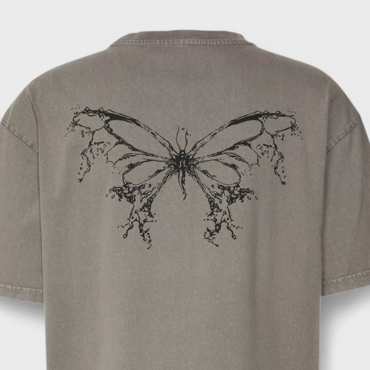Lost Youth BUTTERFLY V.3 Tee asphalt