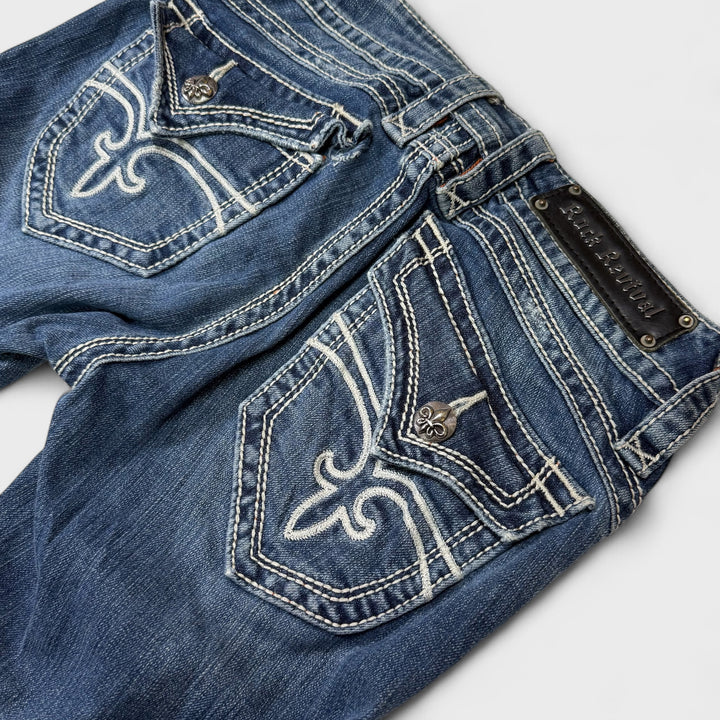 Rock Revival Heather Skinny jeans blue 28