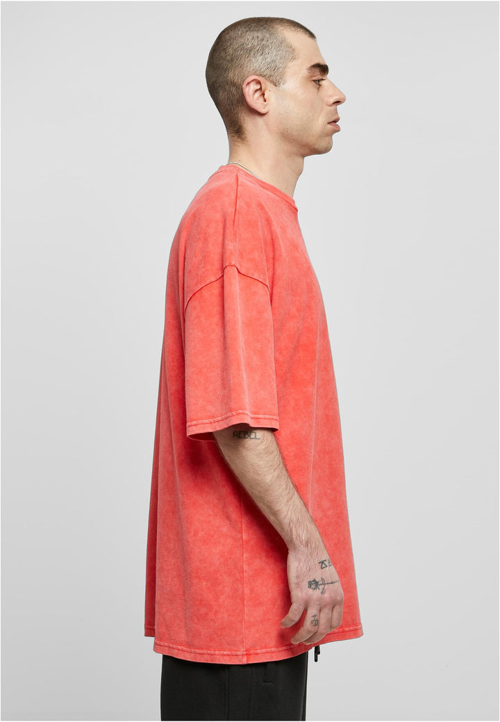 9N1M Sense Chrome T-Shirt Washed red