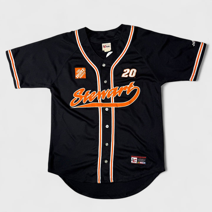 Tony Stewart Home Debot Baseball Jersey black XL