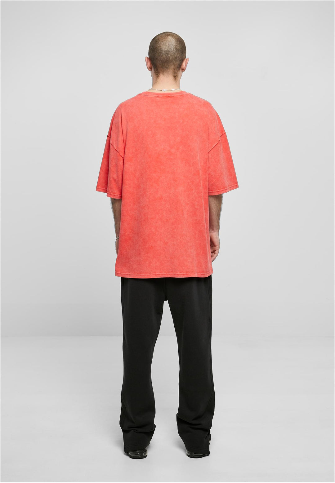 9N1M Sense Chrome T-Shirt Washed red