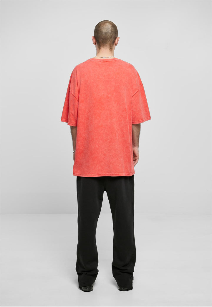 9N1M Sense Chrome T-Shirt Washed red