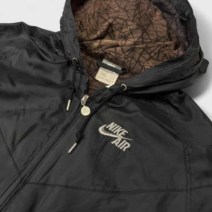 Nike Womens Vintage Windbreaker jacket black L