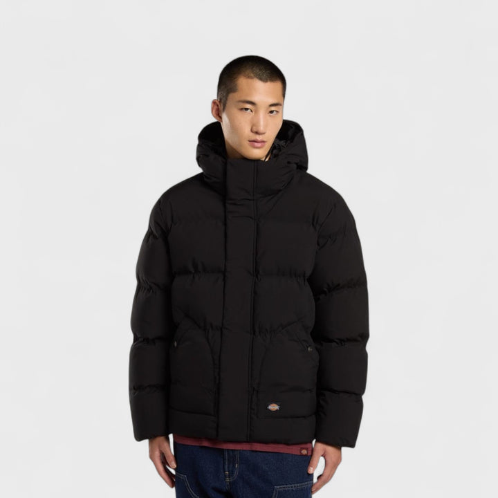 Dickies Eagleville Hooded Puffer Jacket black