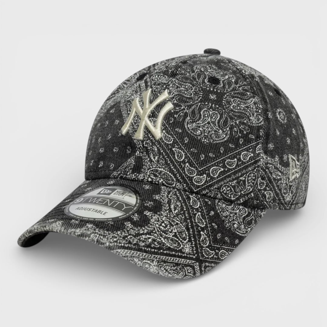 New Era MLB Washed Paisley 9Twenty NY Yankees black - Shop-Tetuan