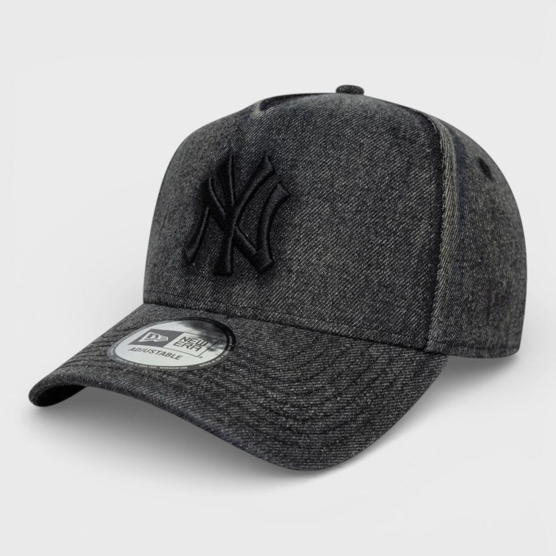 New Era MLB Denim 9Forty E-Frame NY Yankees black - Shop-Tetuan