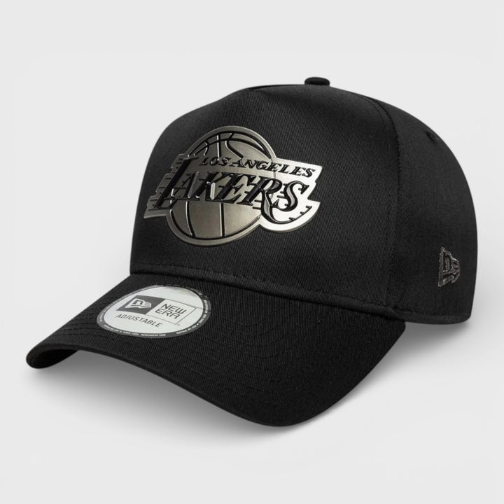 New Era NBA Metallic 9Forty E-Frame LA Lakers black - Shop-Tetuan